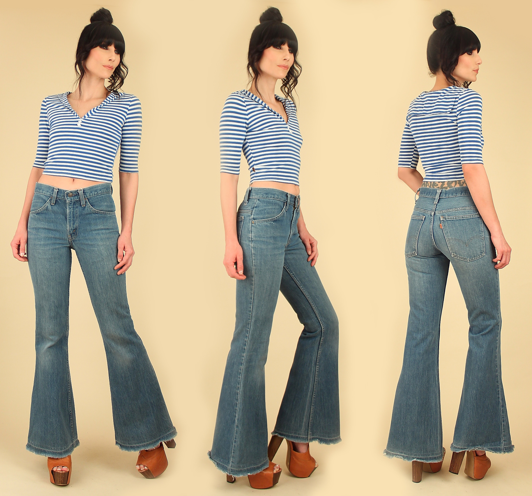 levis bell bottom jeans