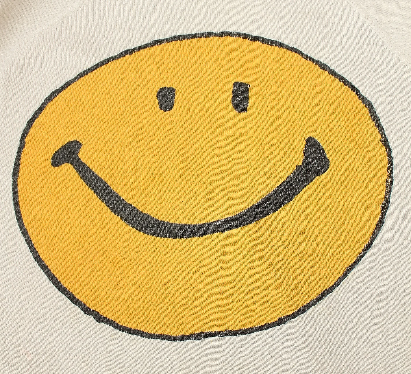 vintage smiley face sweatshirt