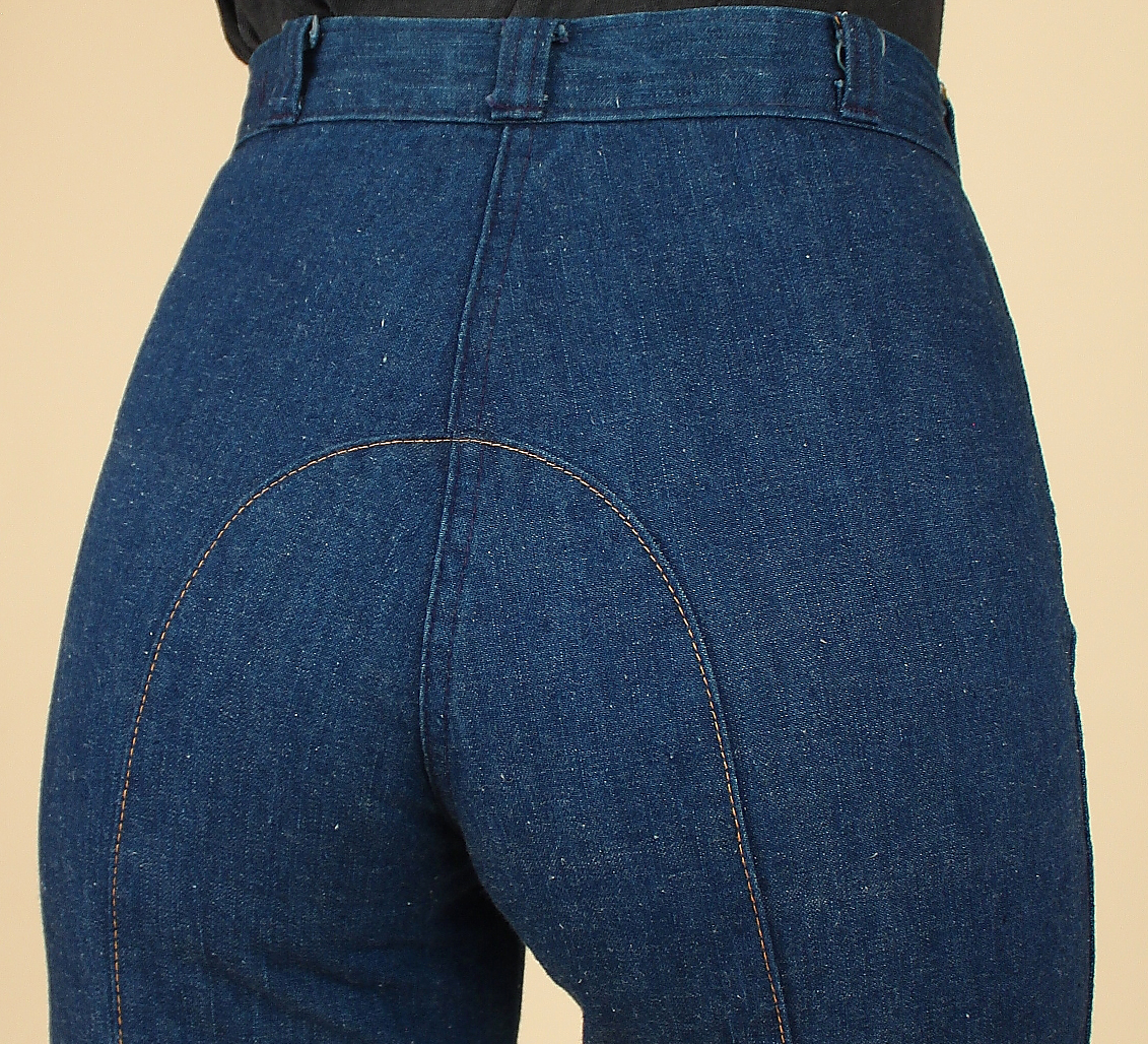 saddleback jeans 1970s