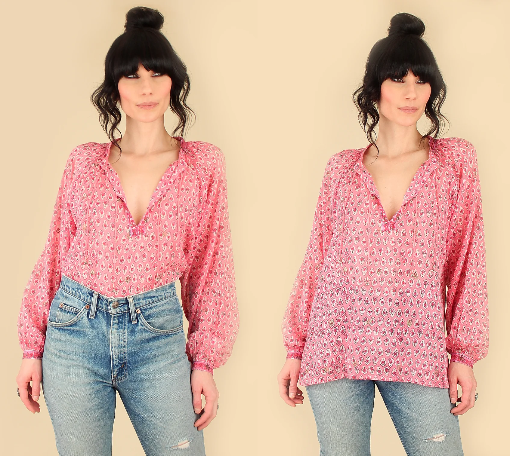vintage 70s indian gauze cotton blouses blouse top 1970s hippie hippy gauze dresses dress fashion womens clothing clothes hellhoundvintage hellhound vintage true authentic best stores shopping online