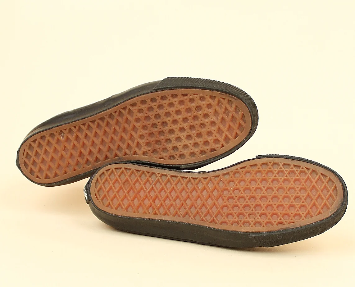 Vintage Velour Leopard Print VANS Shoes // Made in USA — Hellhound  