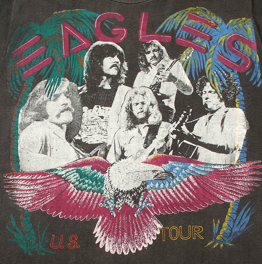 Eagles Hotel California Tour 1977 Eagles Band Unisex T-Shirt Tee TT0707