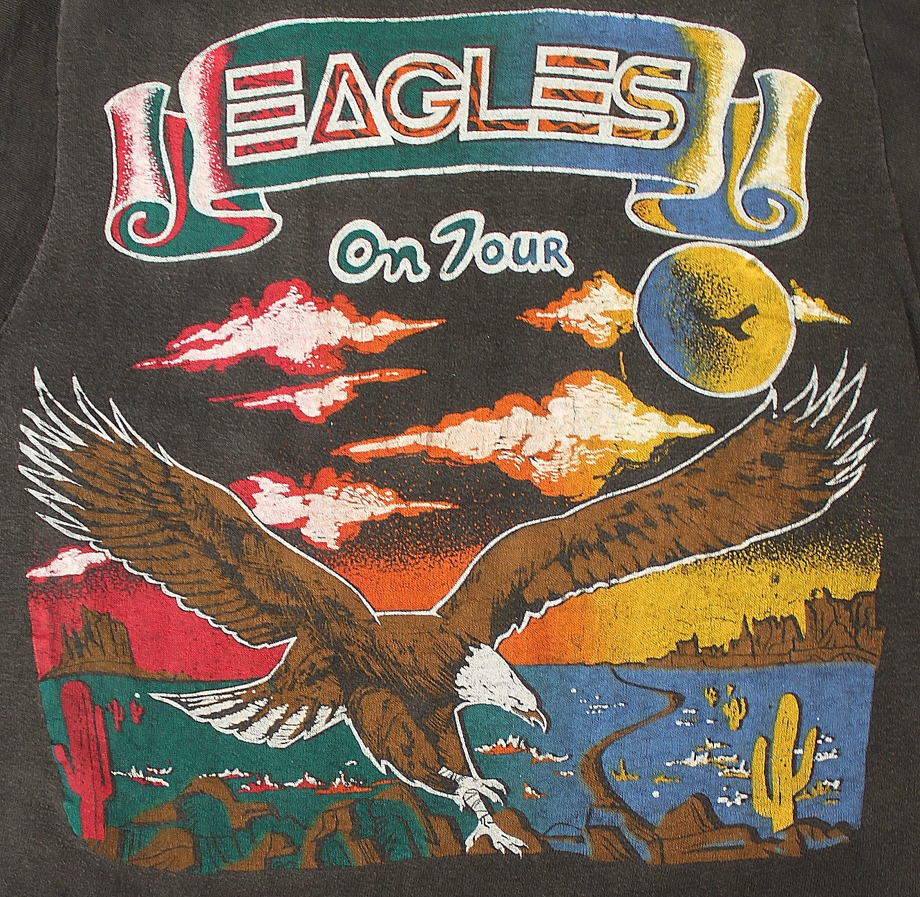 Eagles Hotel California Tour 1977 Eagles Band Unisex T-Shirt Tee TT0707