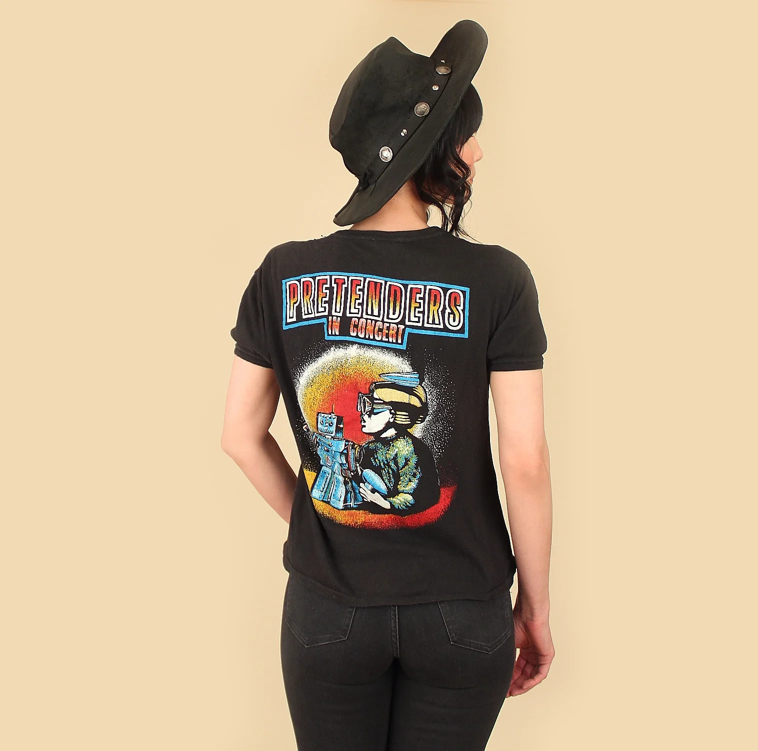 Vintage 80s The Pretenders T Shirt 