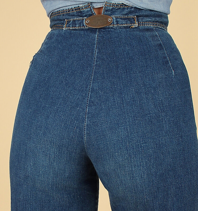 Rare Vintage Levi's 1970s Jeans // Ultra High Waisted Bell Bottom Jeans ...