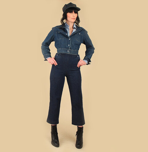 Levi's Short Horn Ranch Jeans // 1950's Sanforized Dark Denim // Levis  Western Wear — Hellhound Vintage