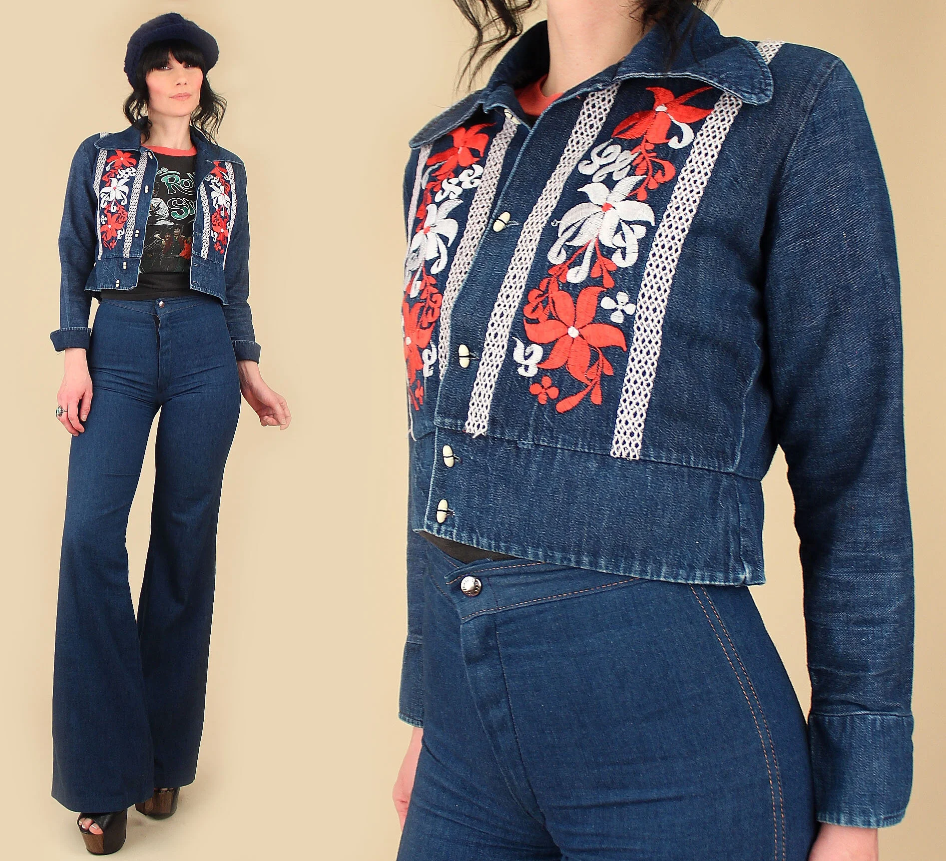 denim jacket 70s style
