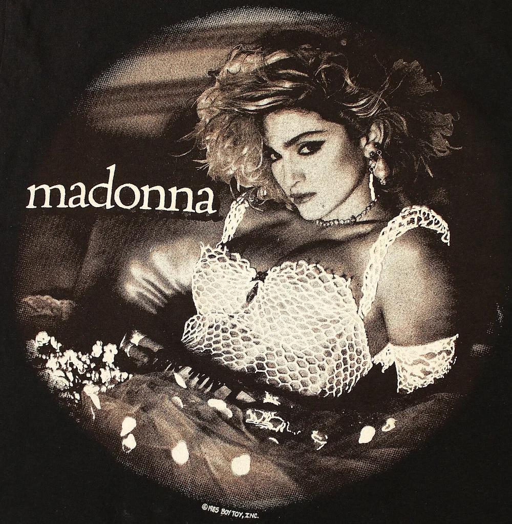 Madonna VIRGIN Tour // 1985 // Vintage T-Shirt — Hellhound Vintage