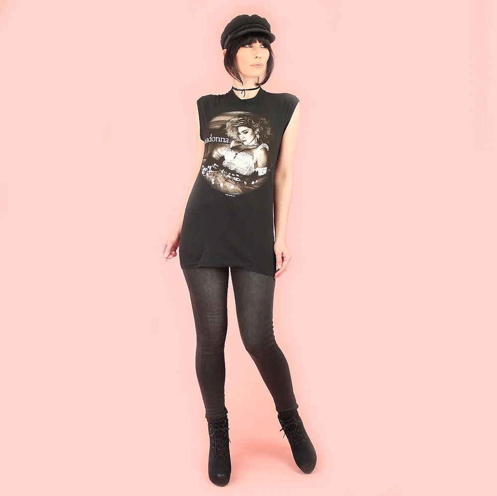 Madonna VIRGIN Tour // 1985 // Vintage T-Shirt — Hellhound Vintage