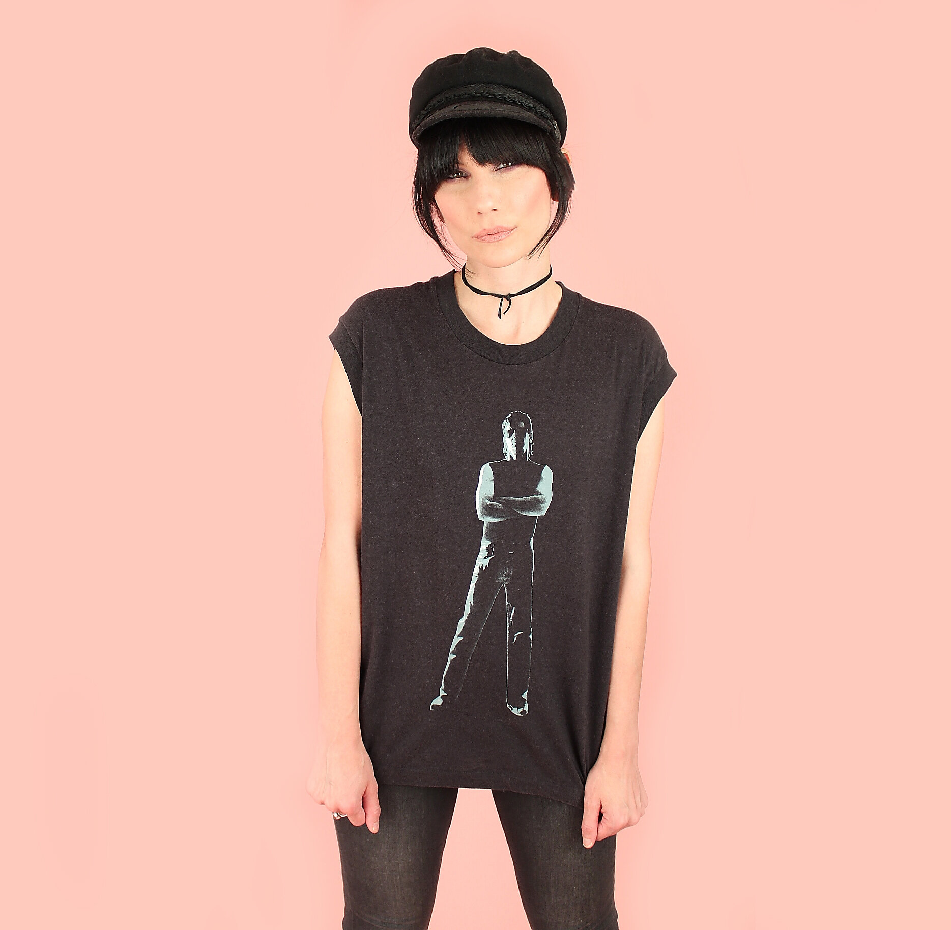 80s Lou Reed USA製 ニューヨークツアーTシャツ L 89年 80s Lou Reed USA製 ニューヨークツアーTシャツ L 89年 80s Lou Reed
