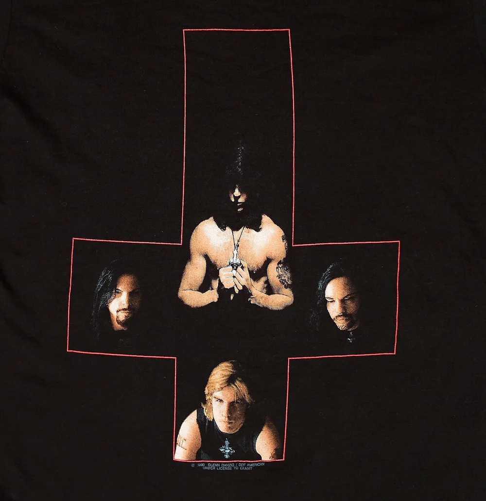 Vintage 90's Danzing II Lucifuge Promo Tee — Hellhound Vintage