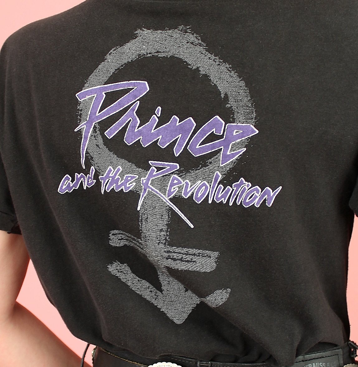 Purple Rain Prince T-Shirt 2019 Vintage Tee The Revolution MEN-WOMEN Black-White 