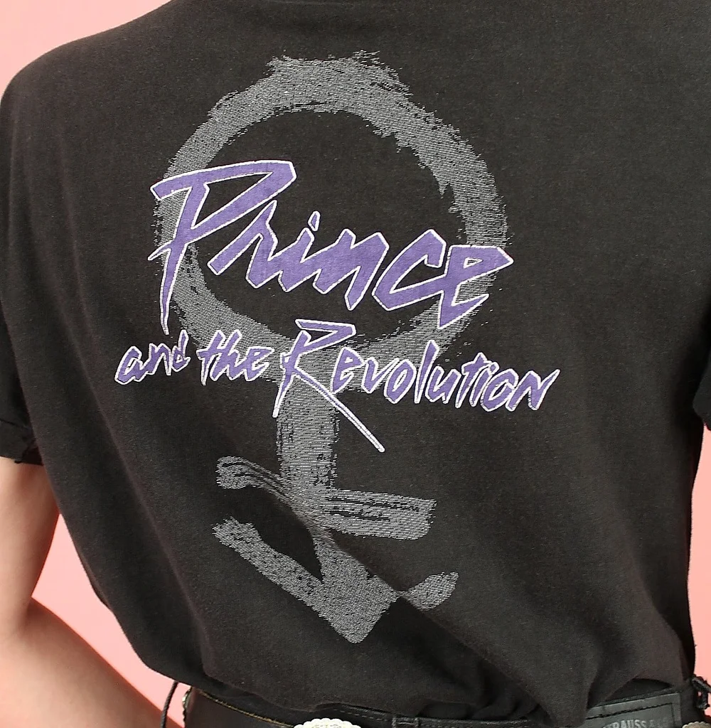 Prince T-Shirt - Donna Nero 38