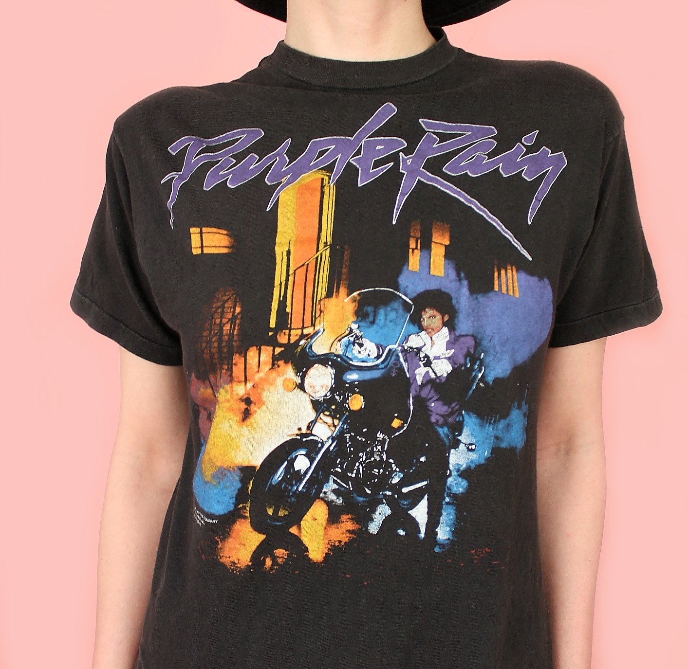 Snel revolutie hoe te gebruiken Vintage 80's Prince Purple Rain T-Shirt // Prince and The Revolution —  Hellhound Vintage