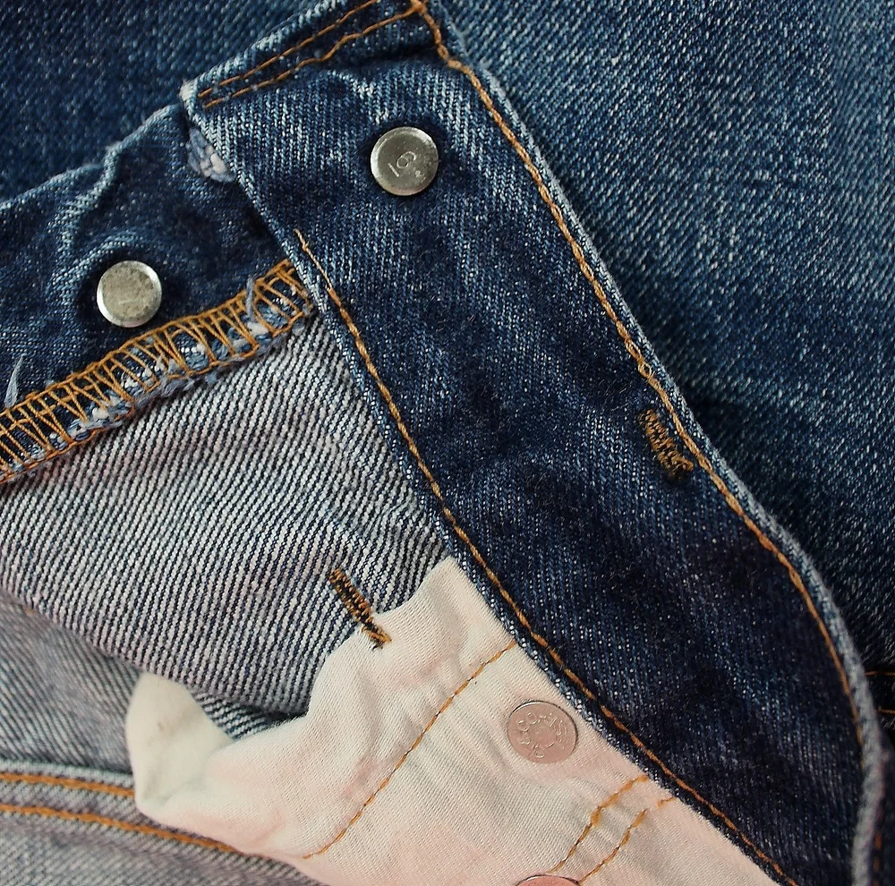 Vintage 70's Levi's 501 Selvedge Denim Redline Jeans // 1974