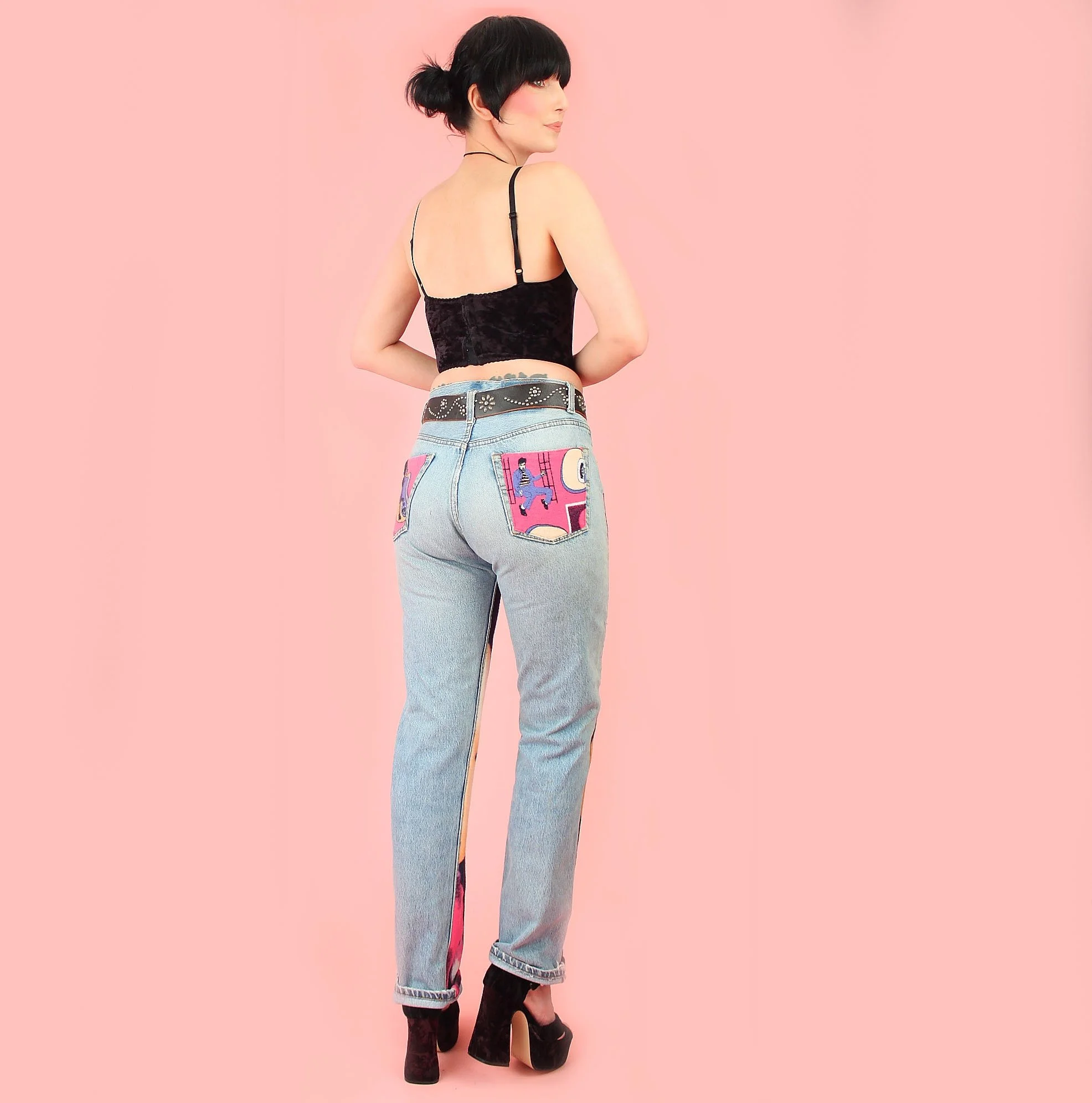 ELVIS JEANS 　31×35 Marilyn Straight Jeans - Salamanca Sun Blue | NYDJ