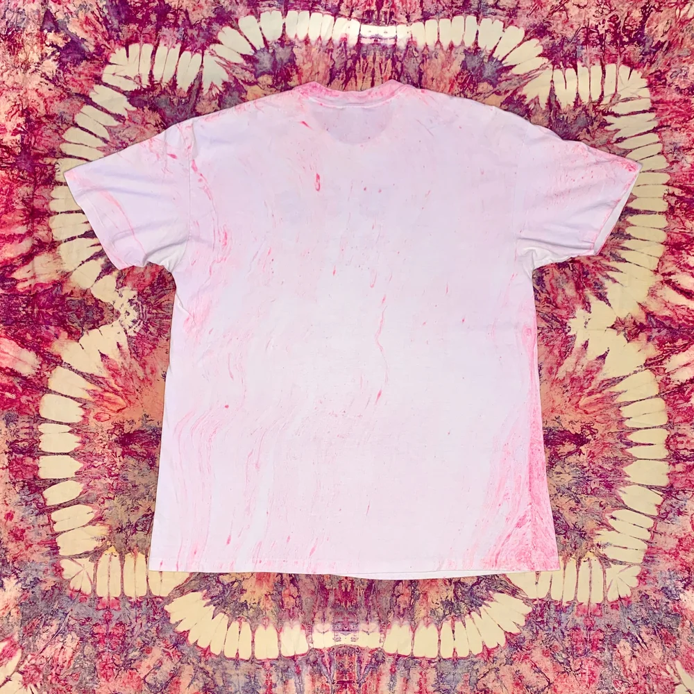 CBGB Vintage 80s T-Shirt // Pink Swirl — Hellhound Vintage