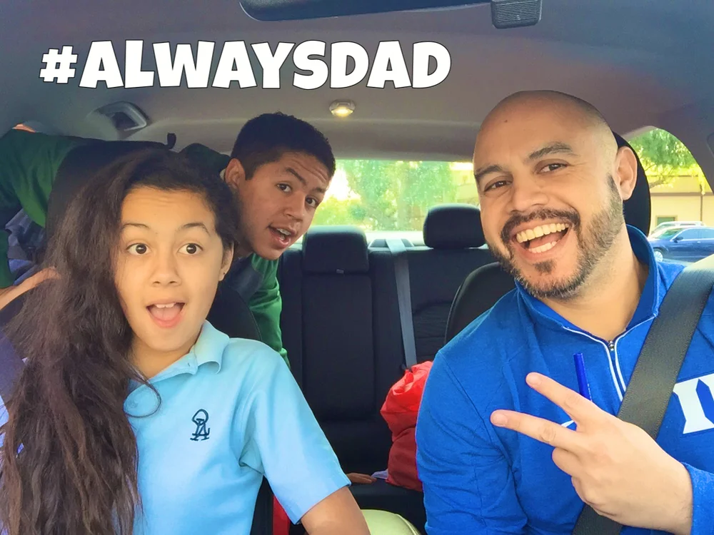 trying to be a dad better than its ever been done before - #alwaysdad