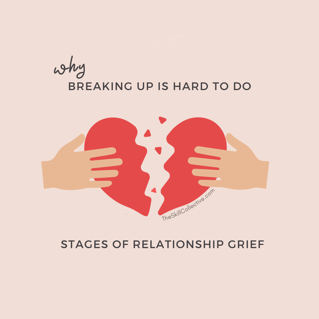 Why is breaking up so hard to do? Stages of grief when a relationship ends. — The Skill Collective
