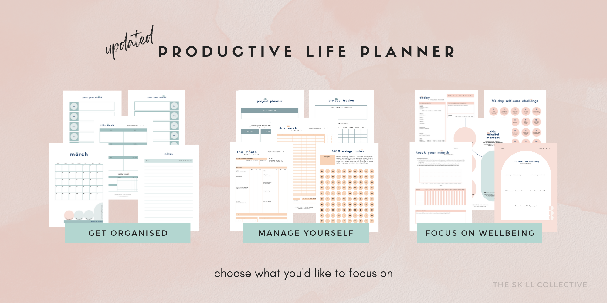 2024 Productive Life Planner (digital) — The Skill Collective