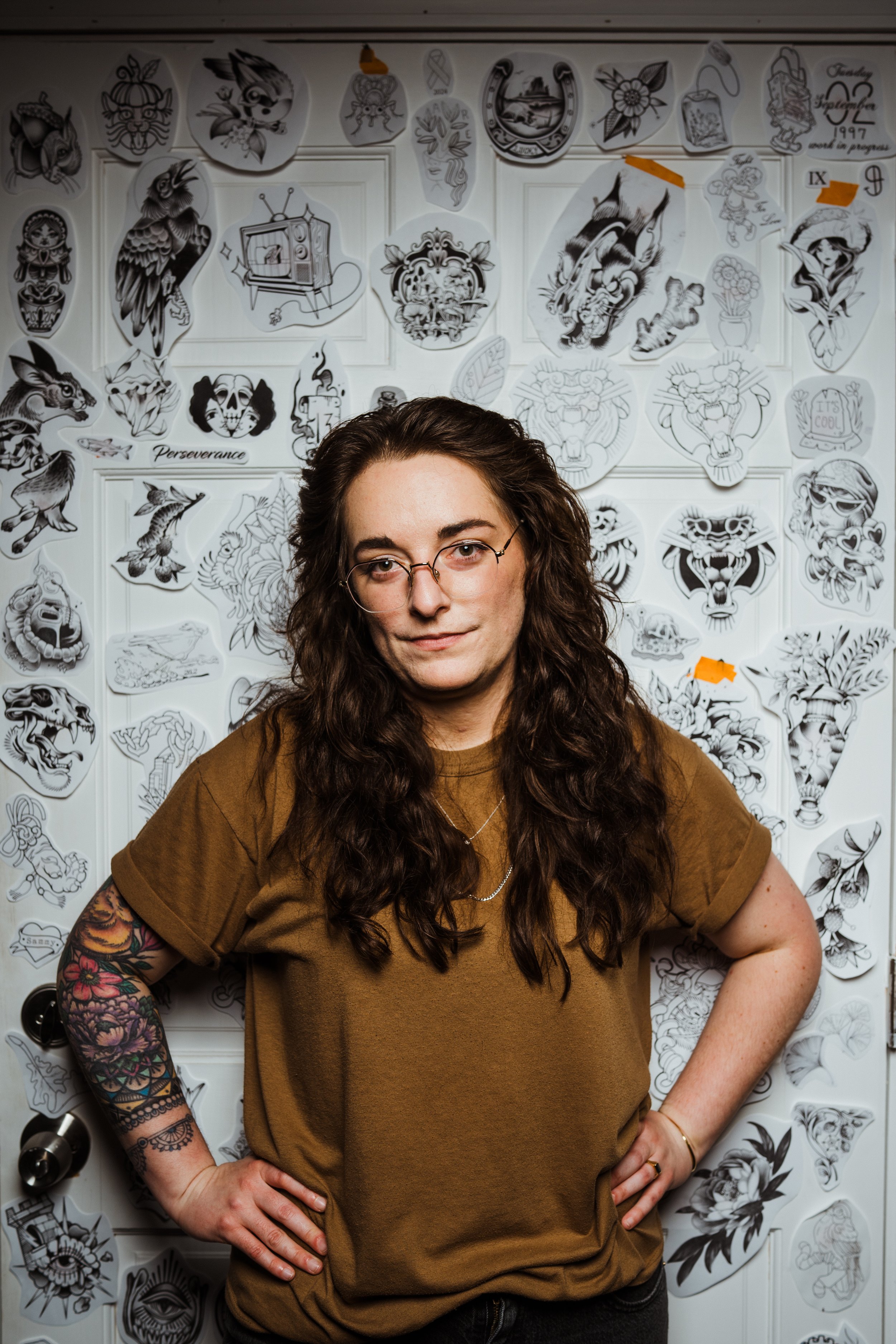 Kayla Hilzendeger - Traditional & Blackwork Tattoo artist in St. Louis