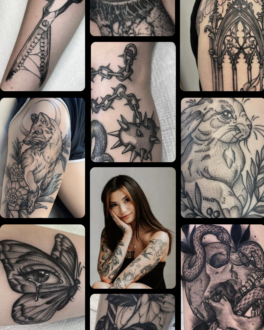 Ayanah Gazall- Black and Grey FineLine & dotwork Artist in St. Louis
