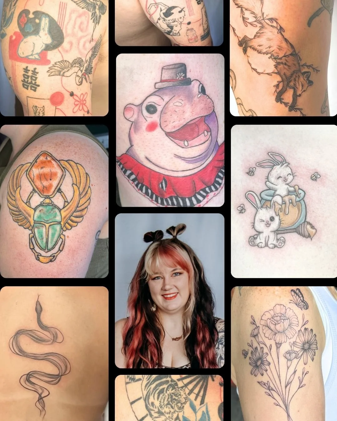 Sydney He- Black and Grey Neo-traditional & Illustrative Tattoo Artist in St. Louis