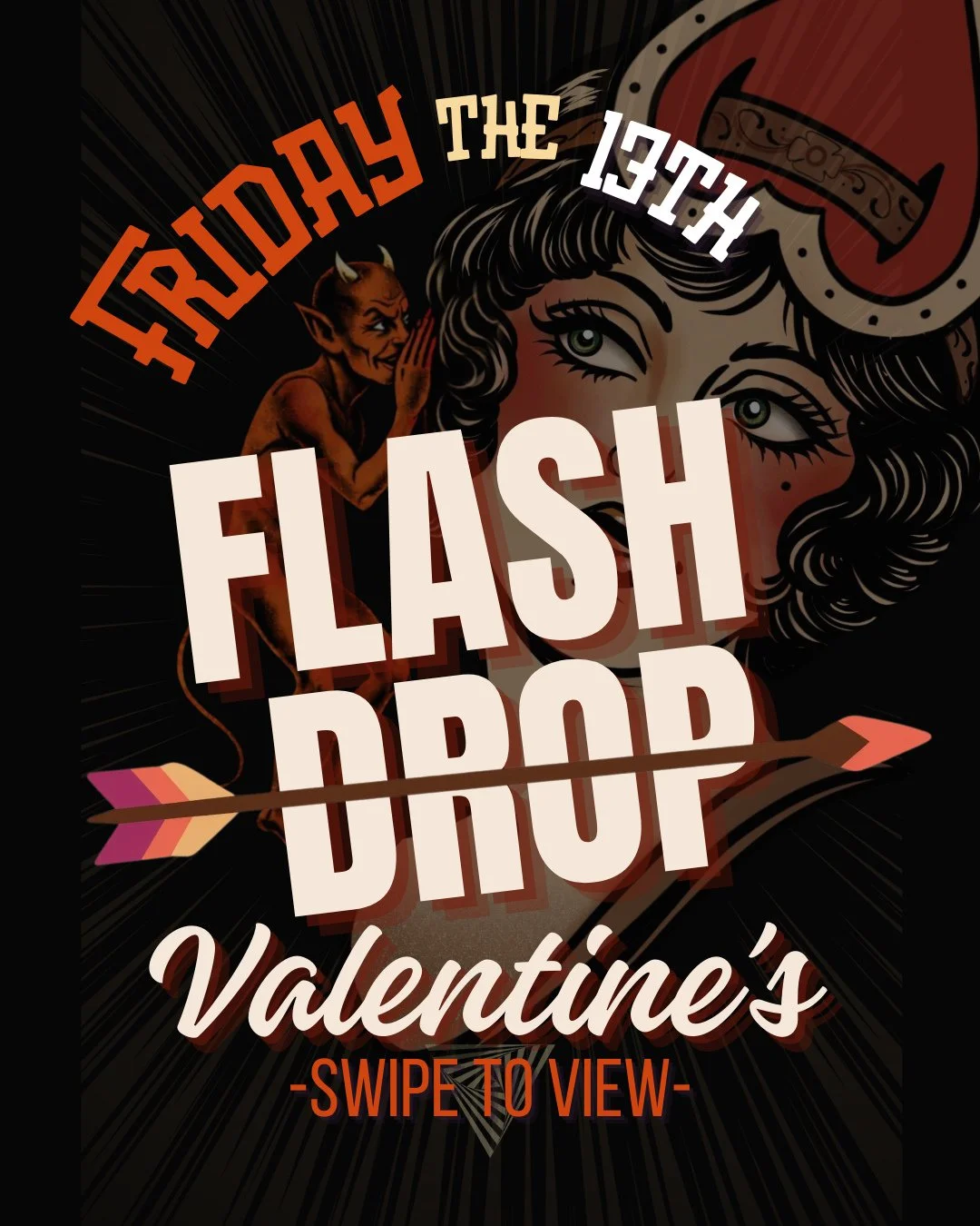 Friday the 13th Valentine&rsquo;s Flash is live.⁠
⁠
Booking space is limited. Advance booking is available for February only and will fill quickly.⁠
⁠
This post shows a selection of the flash. Full flash sets and booking links for every artist are on