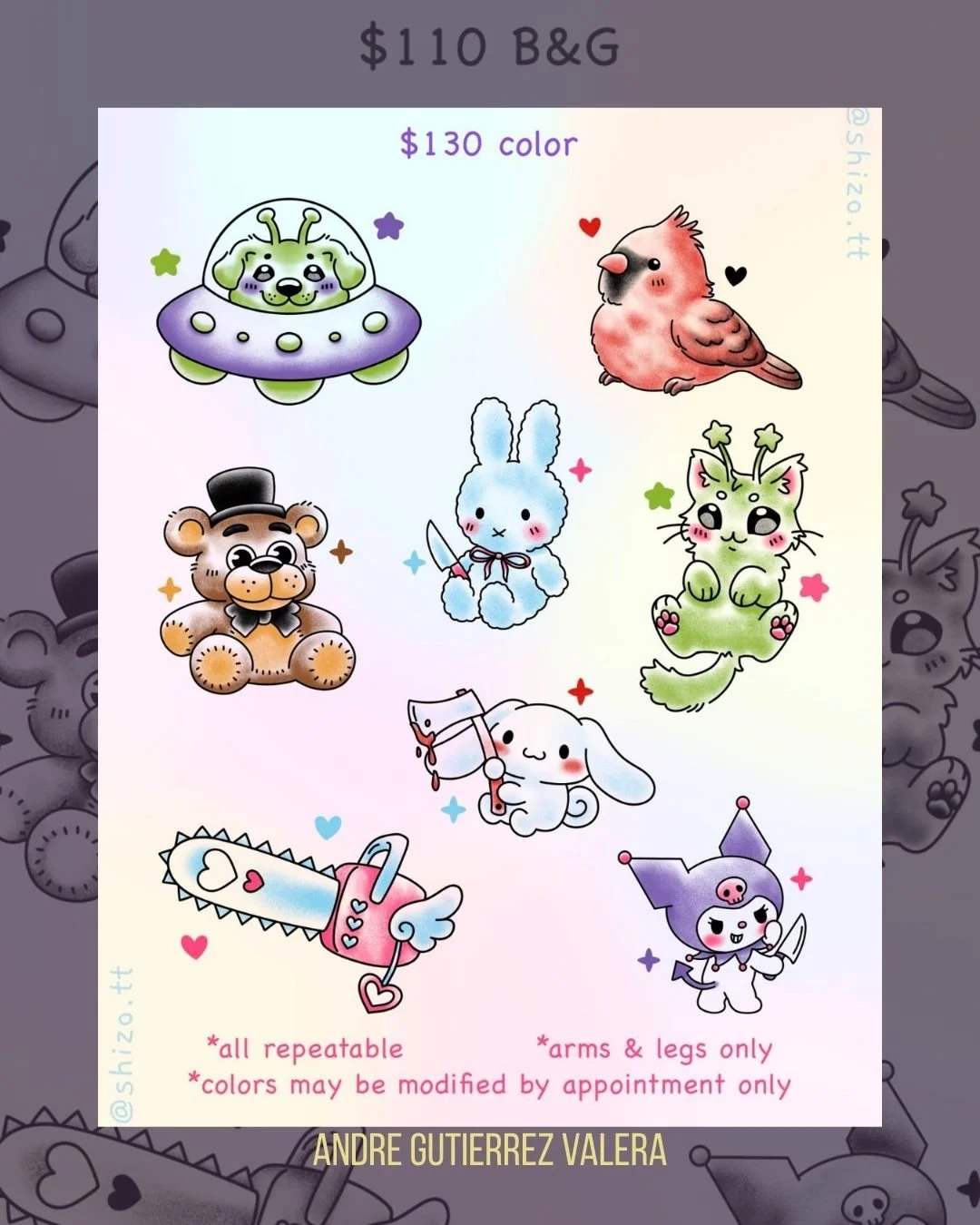 Friday the 13th tattoo flash