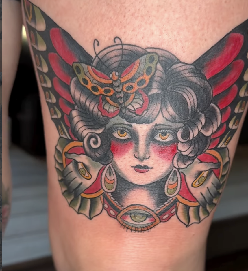 Traditional Tattoo by Ben Graham