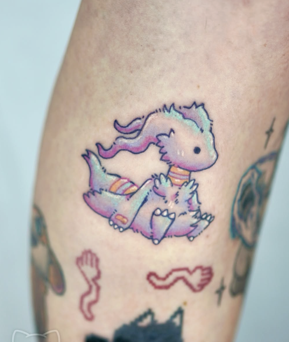 Illustrative Tattoo by Andy Valera