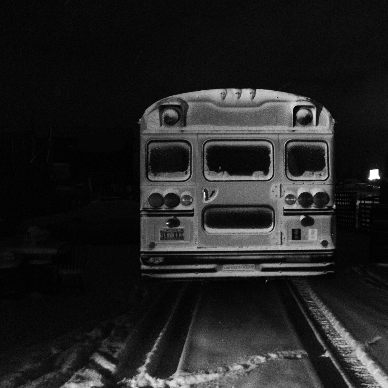 Rosie broken down in the snow in Bend, OR.jpg