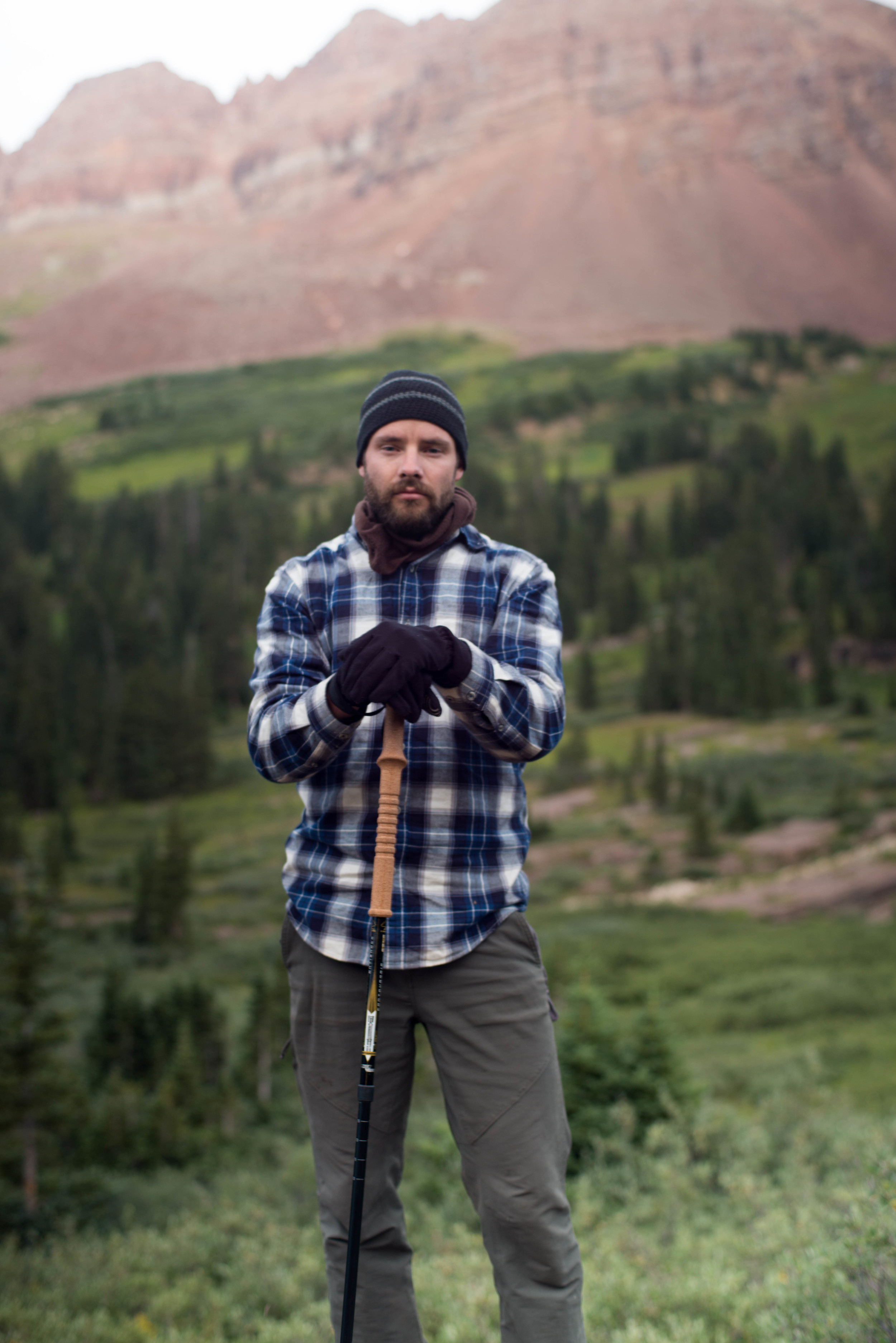 Fellow Backpacker, Travis Axe