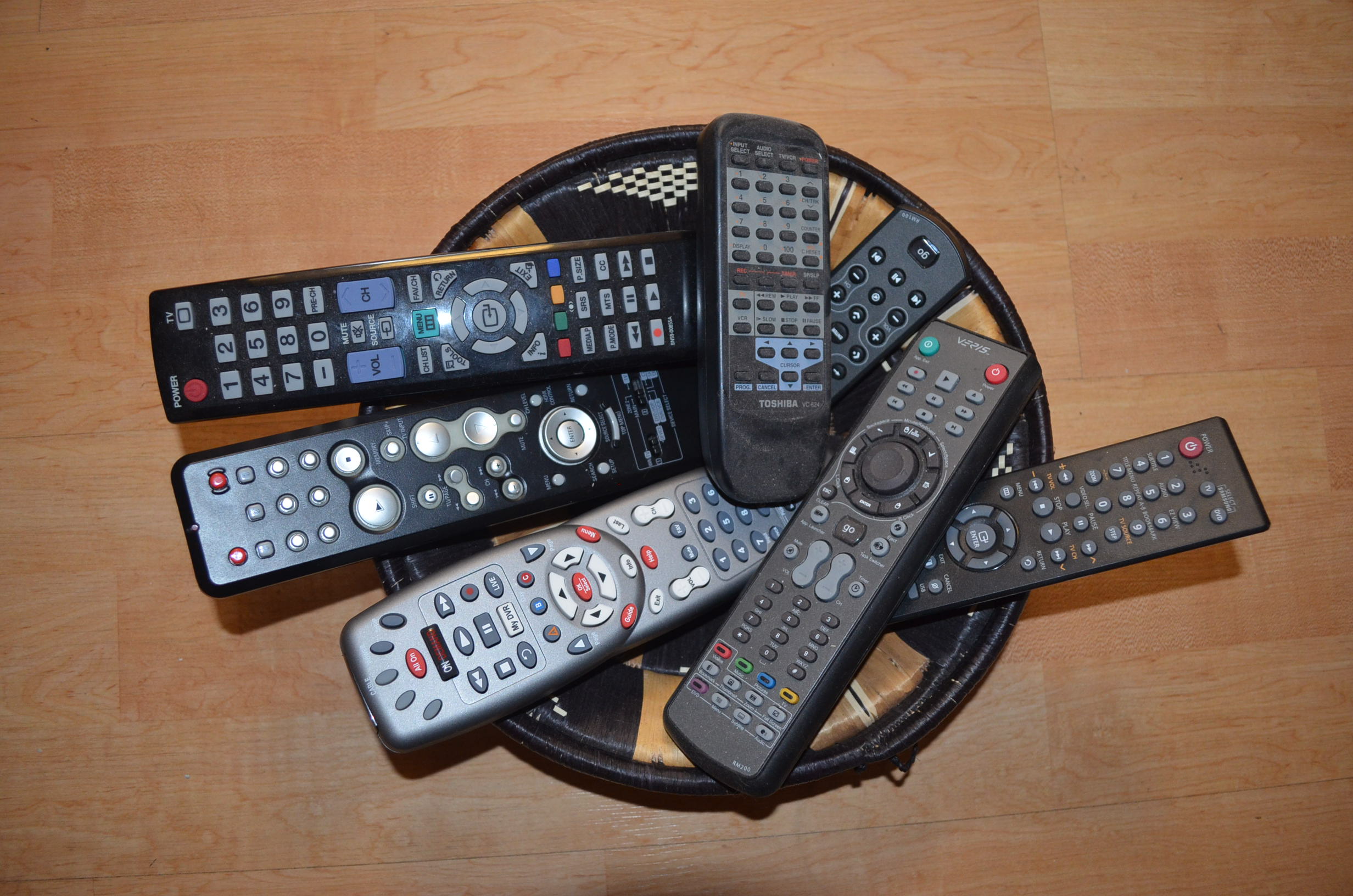 Too many remotes