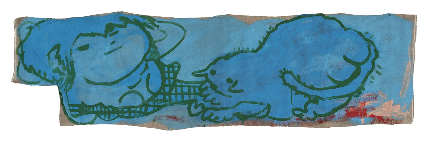 2018, mixed media on canvas