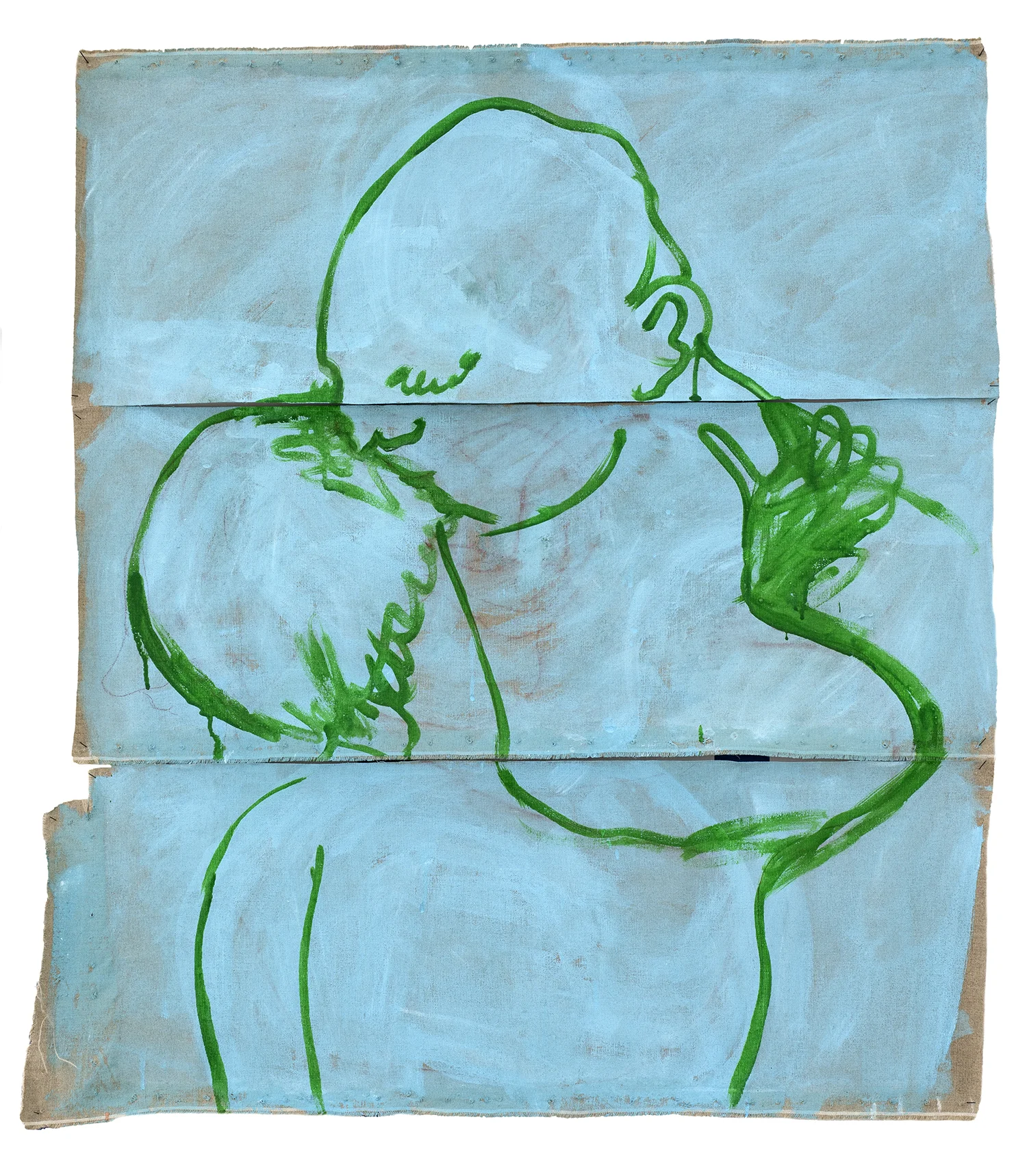 2018, mixed media on canvas