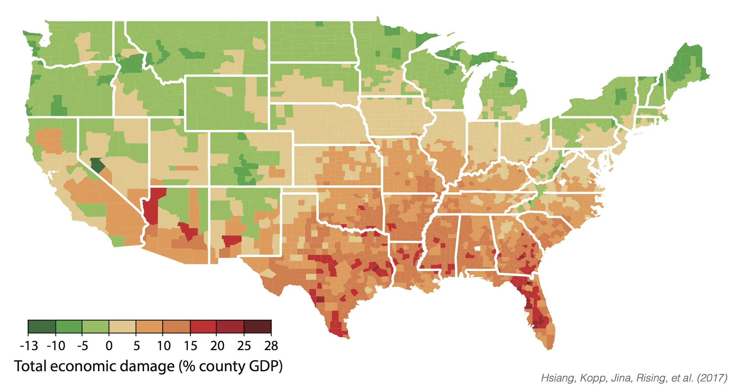 Median total damages
