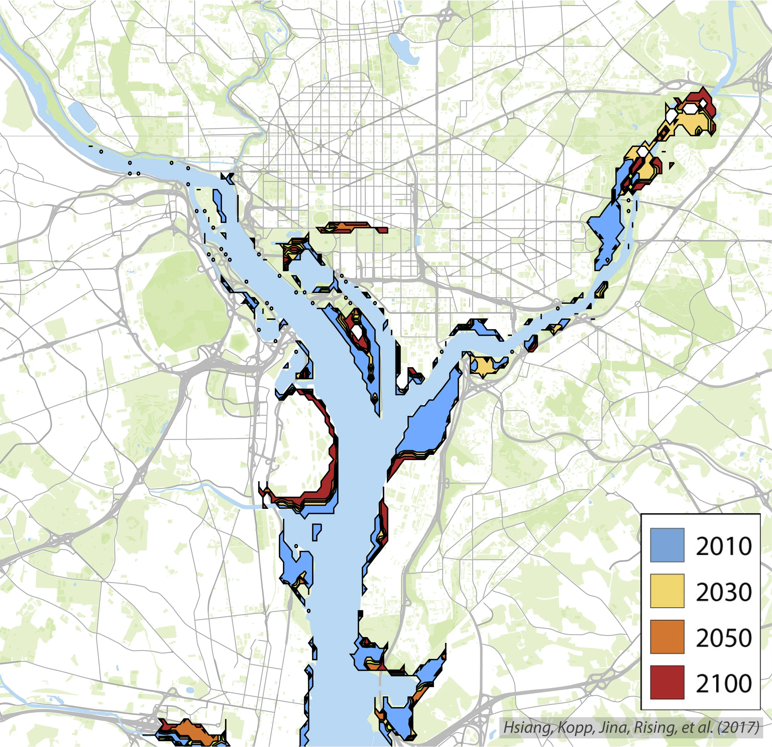 Floodplain for Washington, DC
