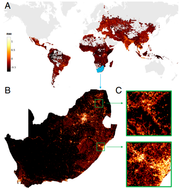 Micro-estimates of wealth for all low- and middle-income countries