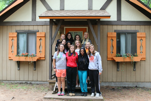 Some of our guests enjoy staying in one of our nine Rustic Cabins . These accommodations offer bunk-style sleeping and are perfect for youth groups or family reunions.