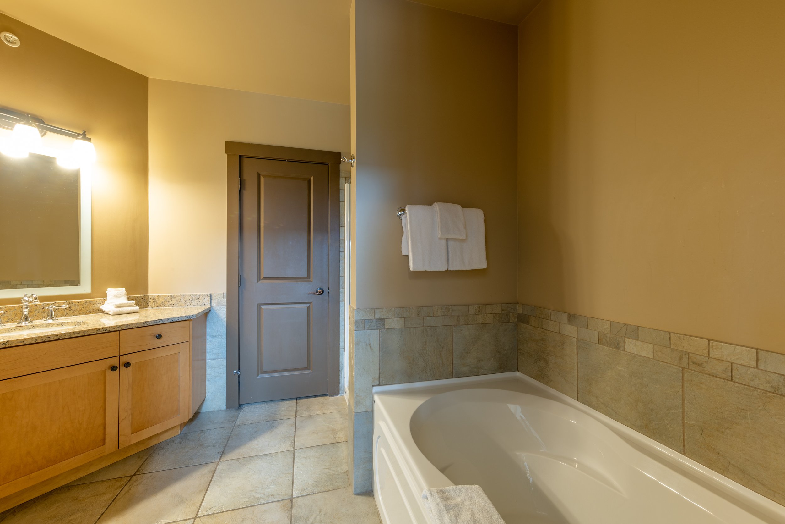 Modern Bathroom | 2 Bedroom Hot Tub Suite at Palliser Lodge