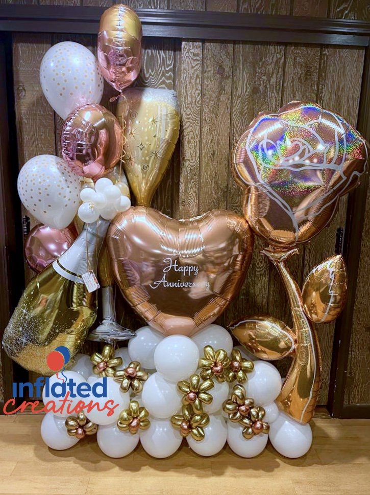 EIMELI 500 Yards Shiny Balloon Ribbons for Party Florist Flowers Wrapping  Gift Box Cards Balloons Decoration 