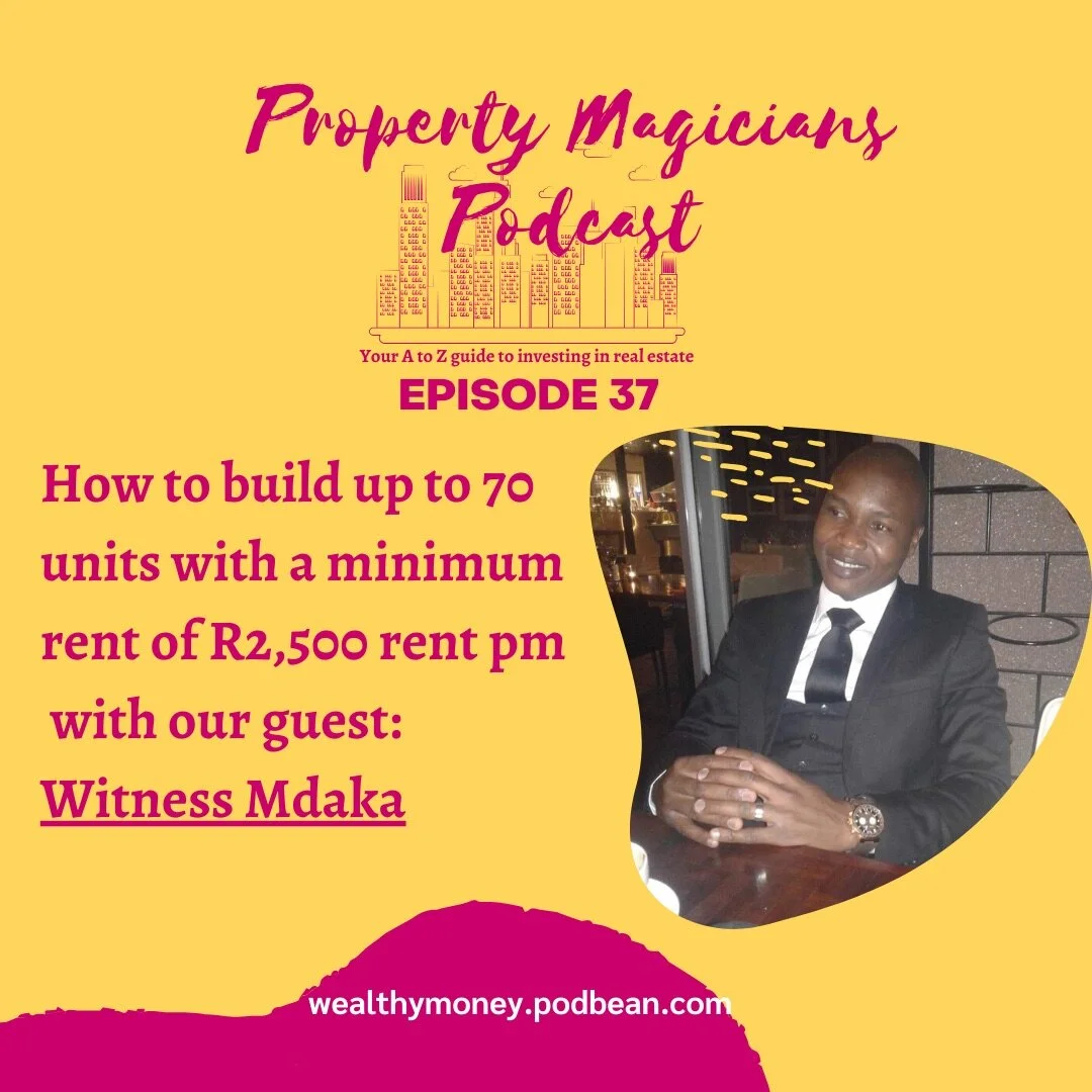 How to build up to 70 units with a minimum rent of R2,500 rent per ...