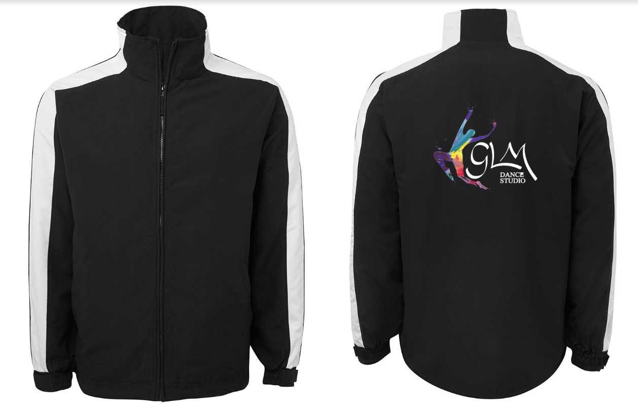 COMING SOON! NEW GLM Tracksuit Jacket $65 Adult sizes S - XL