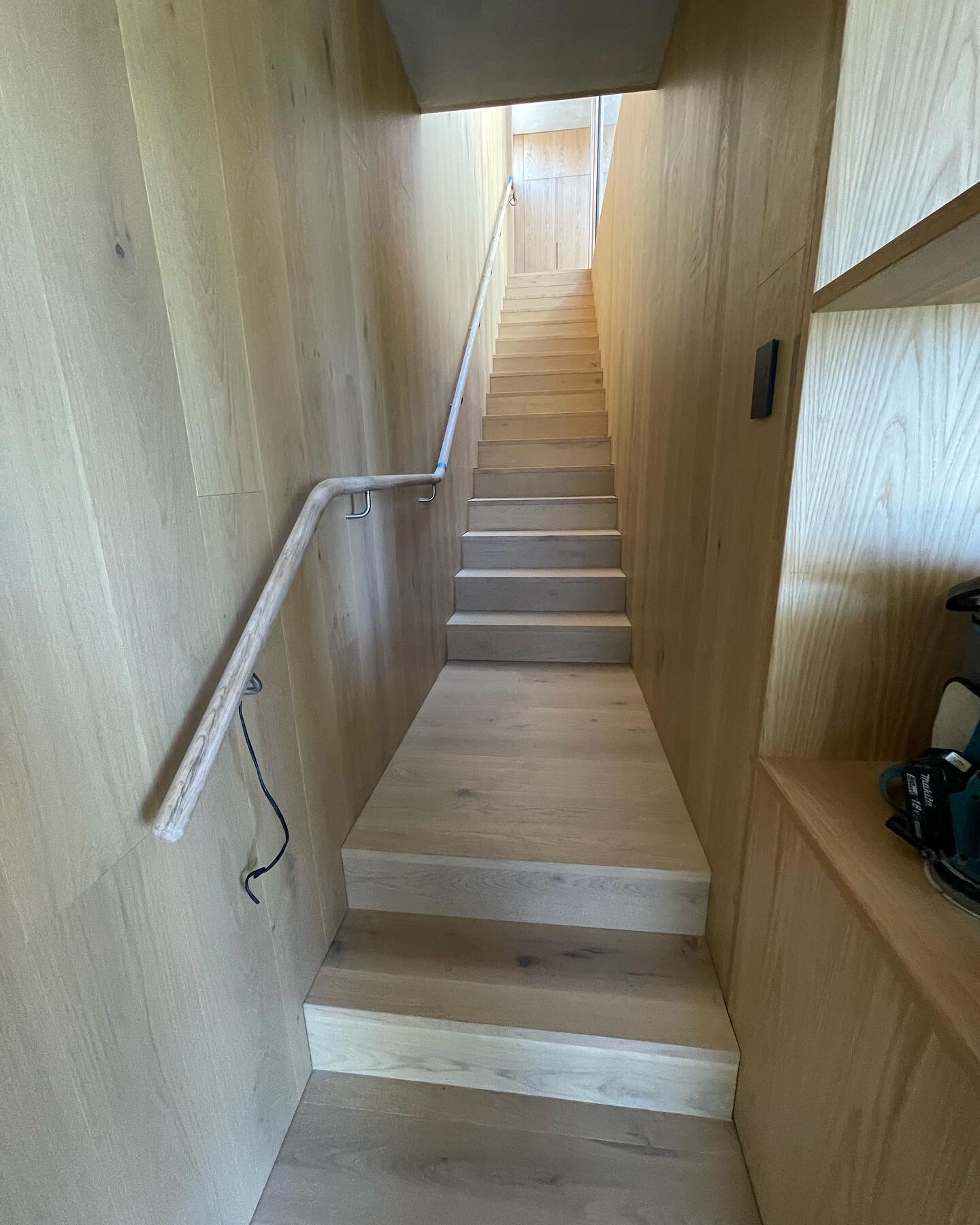 Recently finished flooring, wall panelling ,handrails,decking in clovelly