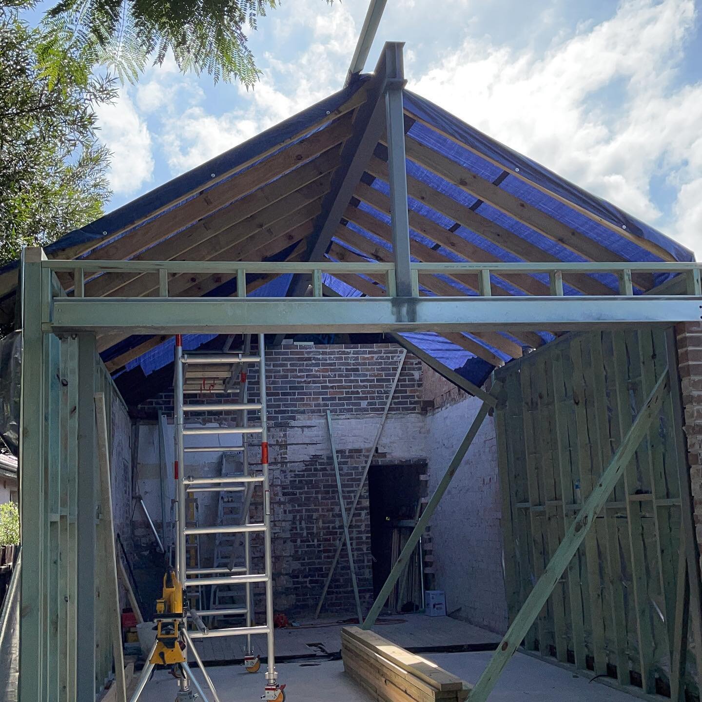 Steel  Walls and Roof we done in maroubra