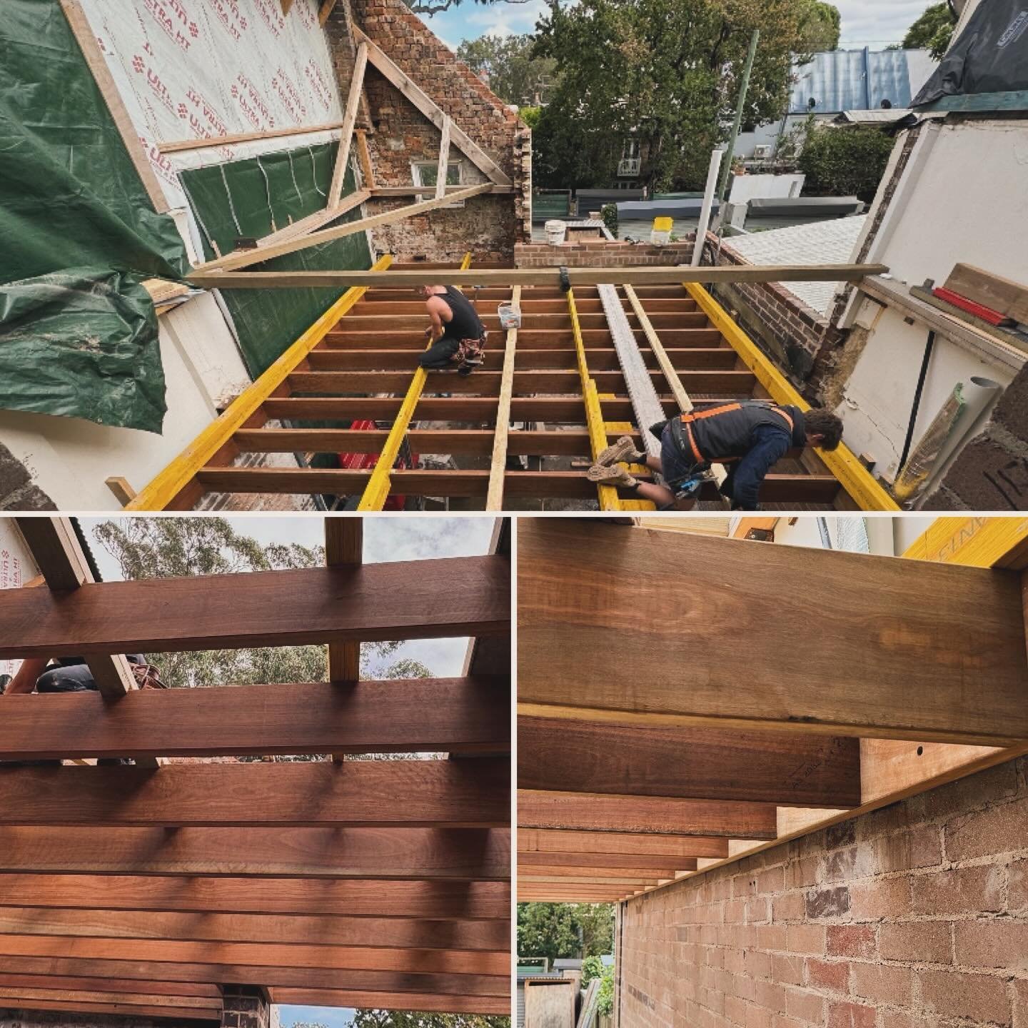 Some recent progress shots from one of our Townhouse Reno&rsquo;s in -📍Surry Hills, Sydney