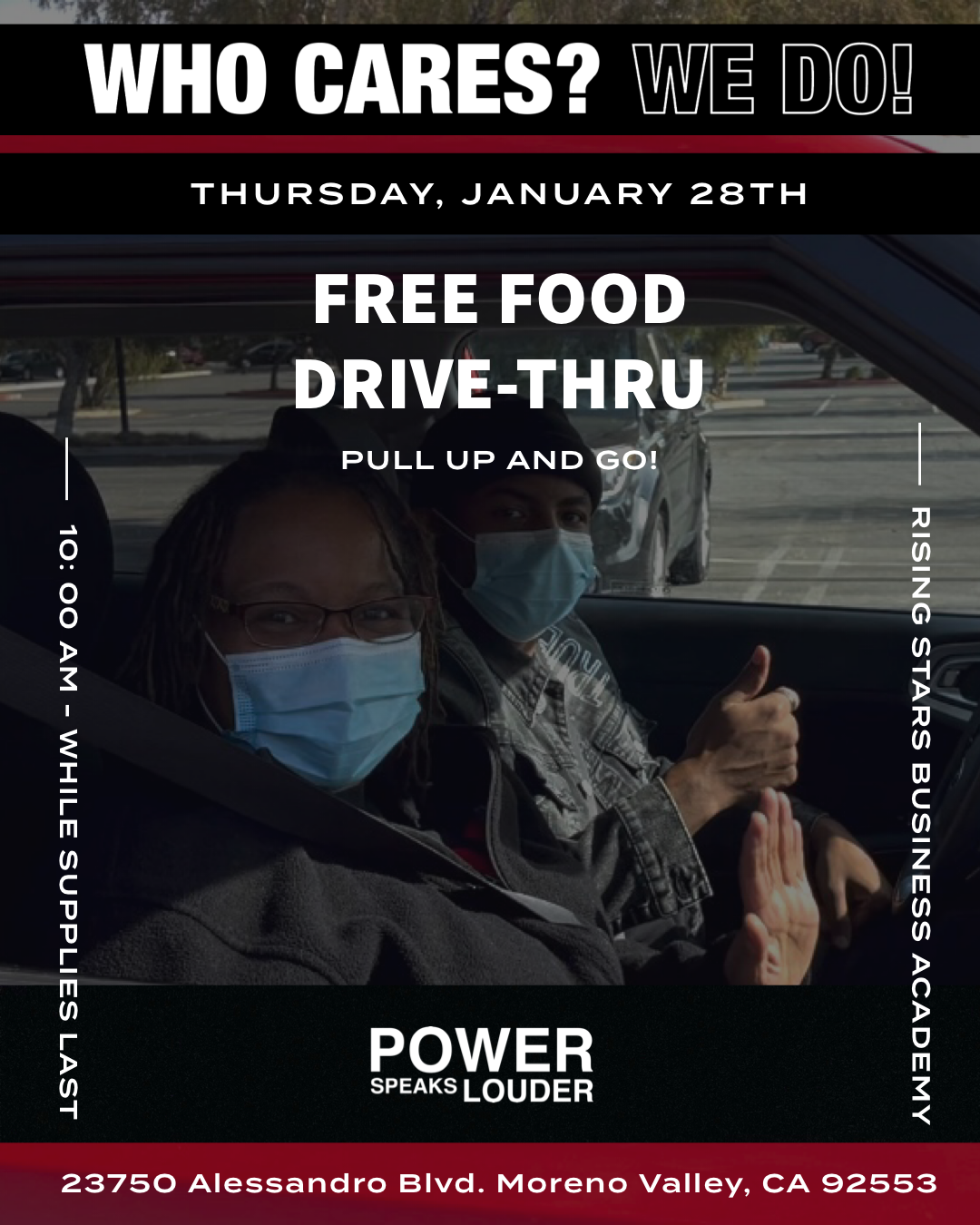 PSL Free Food Drive-Thru
