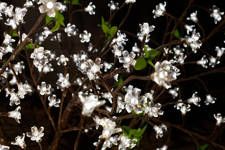 LED Blossom Tree with Cool White LED Lights