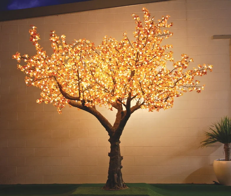 Lighted online maple tree